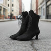 Women’s Pointed-Toe Kitten-Heel Boots | Autumn Winter Chic by FitiqueFit
