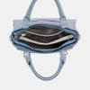 David Jones PU Leather Handbag Sleek Durable Everyday Tote