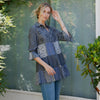 3/4 Ruffle Sleeves Western Blouse Top (New Color) by DoodleBug's