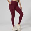 Running Leggings For Fitness Hip-lifting High-waisted With Pockets by My Store