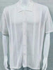 Men's Button Down Collared Neck Hollow Out Shirt