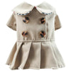 Pet Clothes Khaki Trench Coat Couple Clothes by My Store