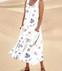 Women's Elegant Floral Print Two-Piece Set – Round Neck Top & Pants by FitiqueFit