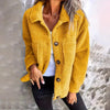 Plus Size Women’s Solid Color Sherpa Jacket by FitiqueFit