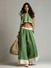 Sleeveless V-Neck Two-Piece Set – Solid Color Lounge & Casual Outfit by FitiqueFit
