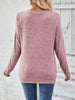 Casual Decor Button Long Sleeve T-Shirt by Simply Love