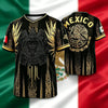 2026 Mexico Soccer V-Neck Short Sleeve Shirt – Men's & Women's Football Fan Tee, Mexican Pride Sportswear