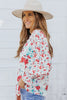 Yellow Cakewalk Floral Smocked Blouse by Wild and Free Boutique