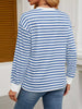 Striped Long Sleeve Casual T-Shirt by Simply Love