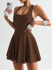 Women’s High Waist Yoga Dress by FitiqueFit