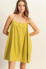 New Summer A-Line Flowy Mini Cami Dress with Pockets For Women –Casual & Chic Spaghetti Strap Dress with Functional Pockets for a Relaxed Summer Look by Stevvex