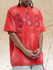 Men's 888 Half-God Graphic Washed T-Shirt by Simply Love