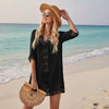 Resort Beach Tunic Dress | Patchwork Cover-Up by FitiqueFit