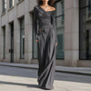 Women's Long-Sleeve Pullover Top & Loose Pants Set – Casual 2-Piece Outfit by FitiqueFit