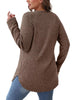 Casual Ribbed Knit Long Sleeve T-Shirt by Simply Love