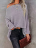 Waffle Knit Boat Neck T-Shirt by Simply Love