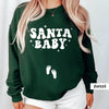 Christmas Pregnancy Announcement Sweatshirt – Santa Baby T-Shirt by Dog Mom Hat