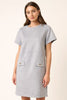 Suede Short Sleeve Mini Dress For Women – Soft Suede Dress, Casual Mini Dress, Short Sleeve Suede Dress, Basic Style Dress, Comfortable Suede Dress by Stevvex