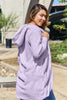 Red Double Take Full Size Hooded Teddy Bear Jacket with Thumbholes Ultra-Cozy & Stylish Comfortable Outerwear by Stevvex