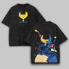 Hylics Game Oversize Acid Wash T-Shirt by Dog Mom Hat