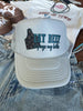 Eat Beef It Pays My Bills Trucker Hat by Wild Junkie