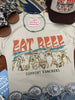 Eat Beef Support Ranchers Graphic Tee by Wild Junkie