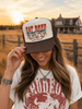 Eat Beef Support Ranchers Trucker Hat by Wild Junkie