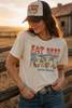 Eat Beef Support Ranchers Graphic Tee by Wild Junkie