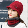 Women’s Fleece-Lined Knit Wool Cap | Winter Warm Hat by FitiqueFit