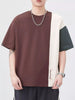 Men's Plus Size Color Block Casual T-Shirt by Simply Love