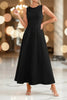 Women's Slim-Fit Long Vest Dress – A-Line High-Waist Sleeveless by FitiqueFit