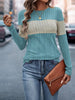 Color Block Round Neck T-Shirt by Simply Love
