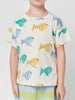 Children's Fish Print Round Neck T-Shirt by Simply Love