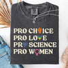 Comfort Colors Pro-Choice Feminist Shirt – Women’s Rights Tee, LGBTQ+ Pride & Activist Apparel by Dog Mom Hat