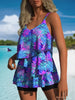 Women’s Fashionable Printed Strap Swimsuit Set by FitiqueFit