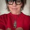 Echinacea Strength Necklace – Sterling Silver &amp; Turquoise by mend metalworks