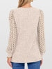 Lace Sleeve V-Neck T-Shirt by Simply Love