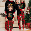 Cute Creative Christmas Deer Plaid Family Dress by My Store