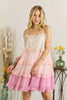 New Swiss Dot Ruffled Tiered Mini Dress For Summer – Feminine, Fluttering, Charming, Playful, Chic & Stylish by Stevvex
