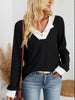 Two-Tone Raglan Sleeve T-Shirt by Simply Love