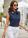 Striped Tie Neck Tank