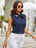 Striped Tie Neck Tank