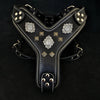 The "Aztec" BLACK harness by Bestia Dog Gear