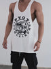 Men's Plus Size Graphic Wide Strap Tank
