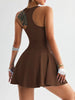 Women’s High Waist Yoga Dress by FitiqueFit