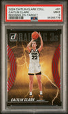 Graded 2024 Panini Caitlin Clark Collection Caitlin Clark #R1 Reigning 3's Target Rookie RC Basketball Card PSA 9 Mint