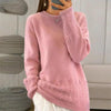 Women's Solid Color 3D Floral Embroidered Sweater by FitiqueFit