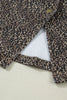 Brown Leopard Print Slim Denim Vest by Wild and Free Boutique