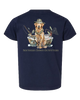 Dog in Boat Toddler Southern Down Outfitters Short Sleeve Tee by DoodleBug's