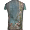 Women’s Floral Lace Sleeve Top – Elegant Short Sleeve Blouse by FitiqueFit